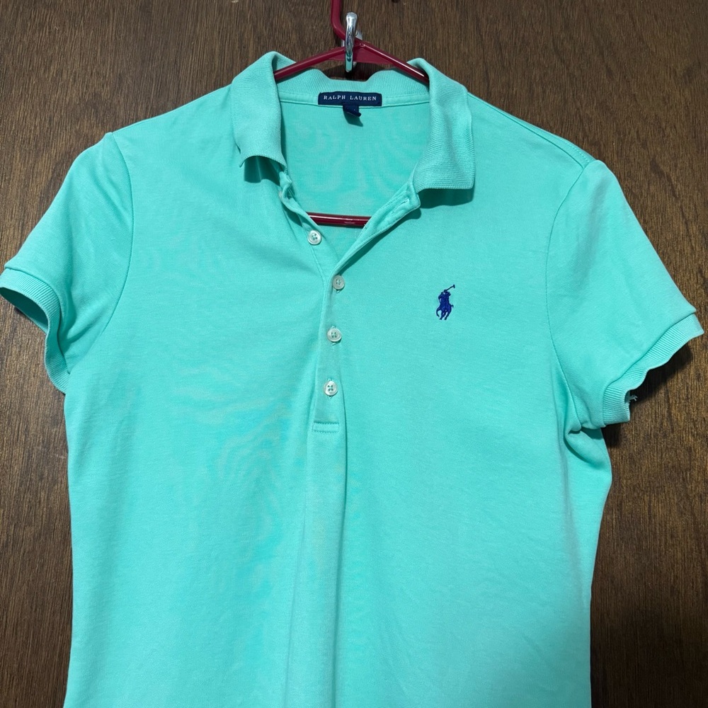 Ralph Lauren Mint Polo Dress - Picture 2 of 7